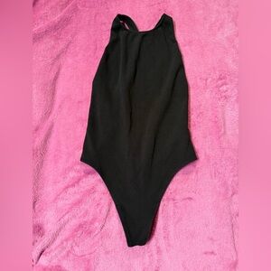 Black womens One Piece bodysuit #515
